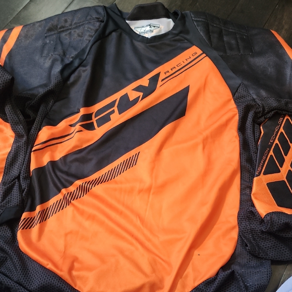 Fly Racing Orange and Black Jersey